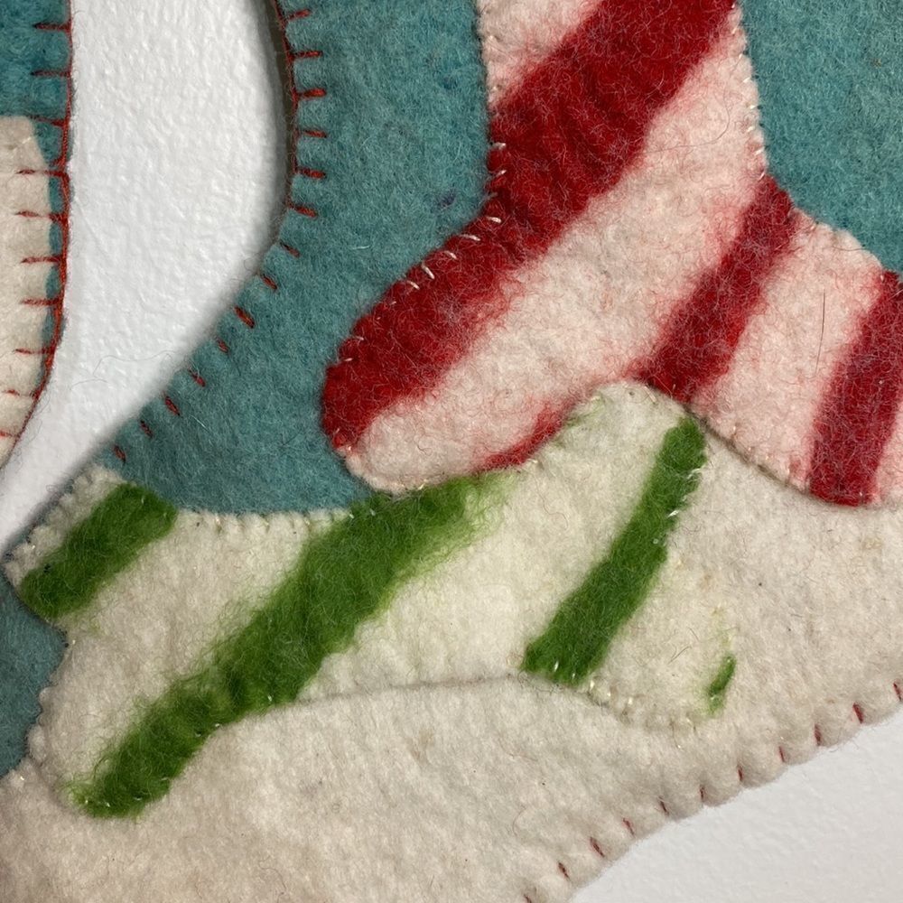 Felt Pet Christmas Holiday Stockings - Picture 2 of 9